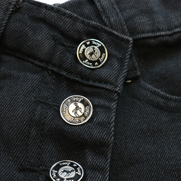 Doe A Dear Front Wrap Denim Shorts S3015122