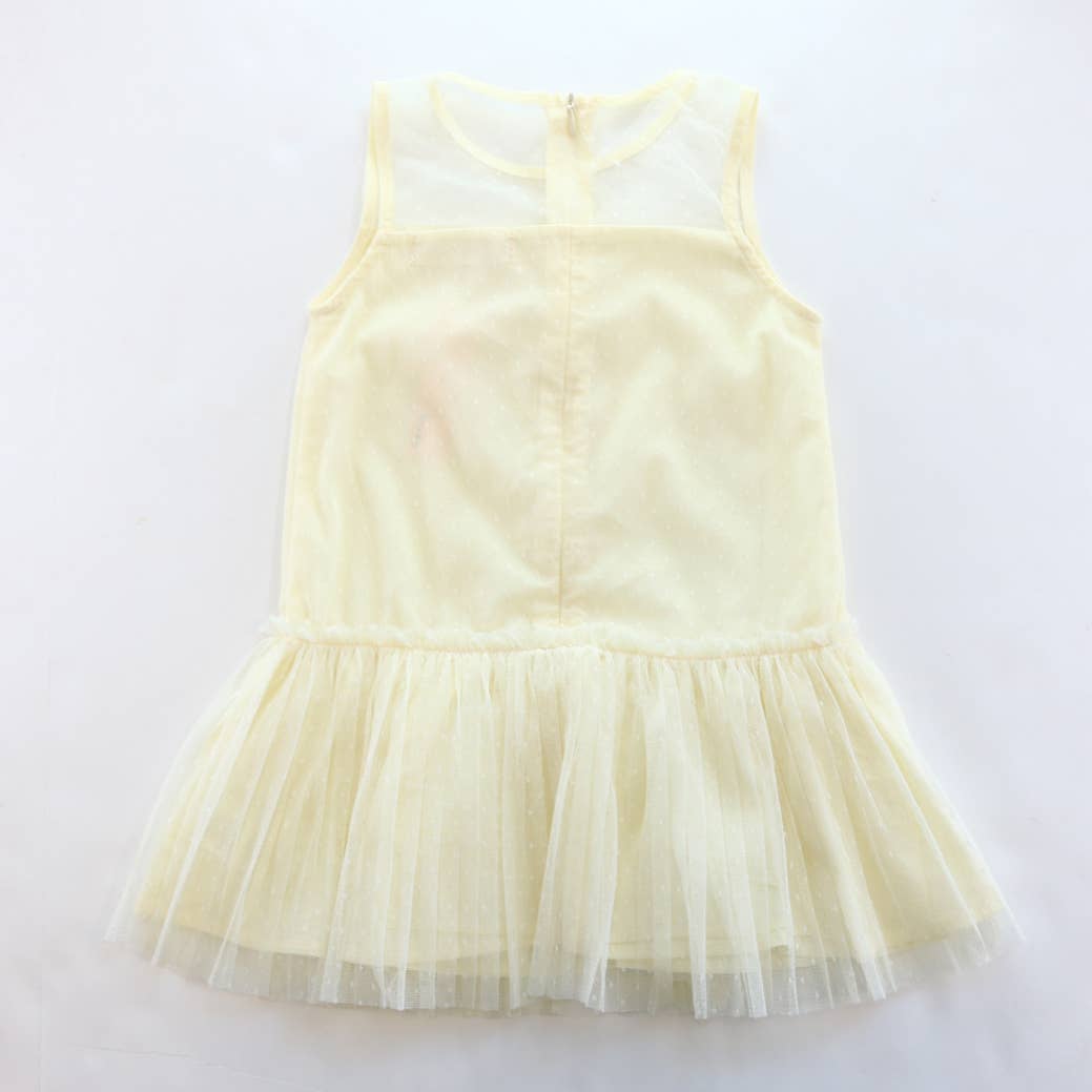 Doe A Dear Dot Mesh Dress Pink - SoSo Dressed