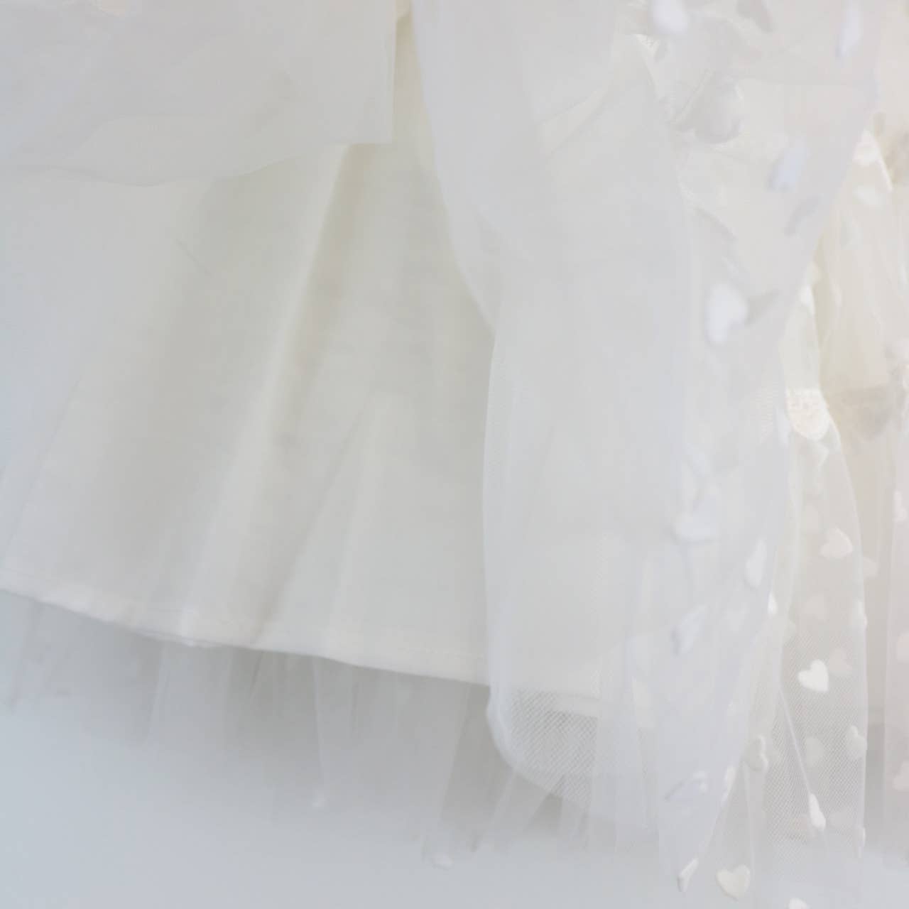 Doe A Dear Velvet Heart Mesh Tutu S1515109-B