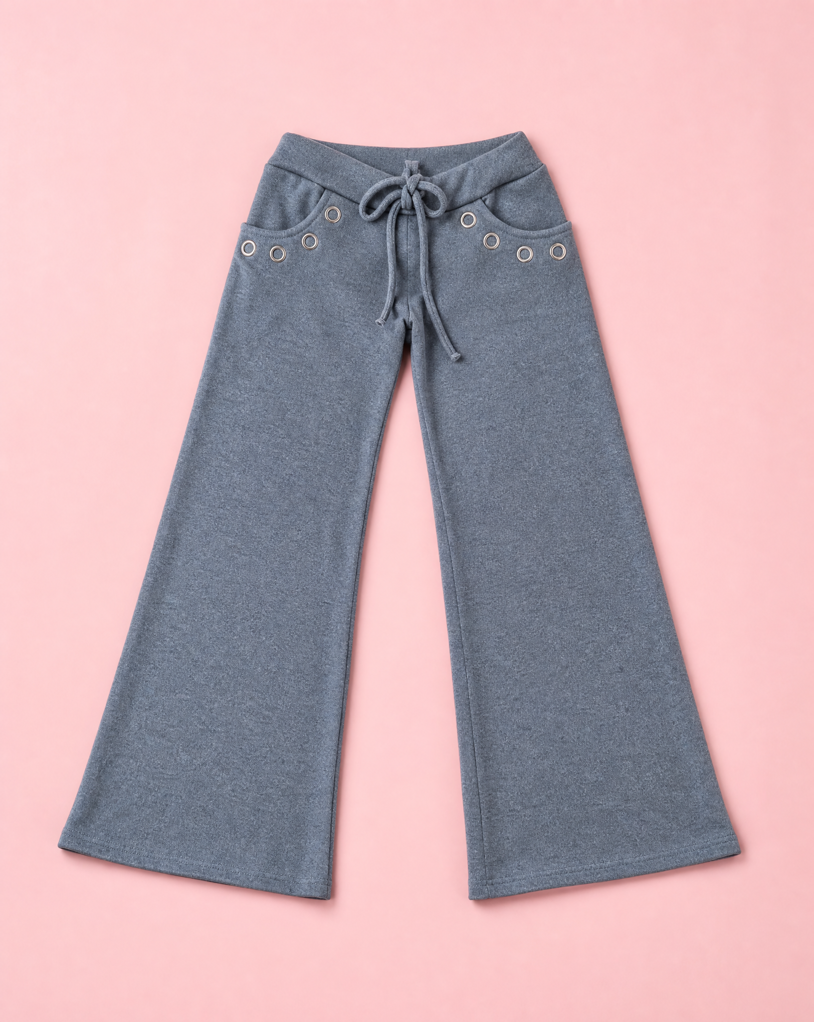 Girls Blue Stone Stars Hoodie & Pant Set