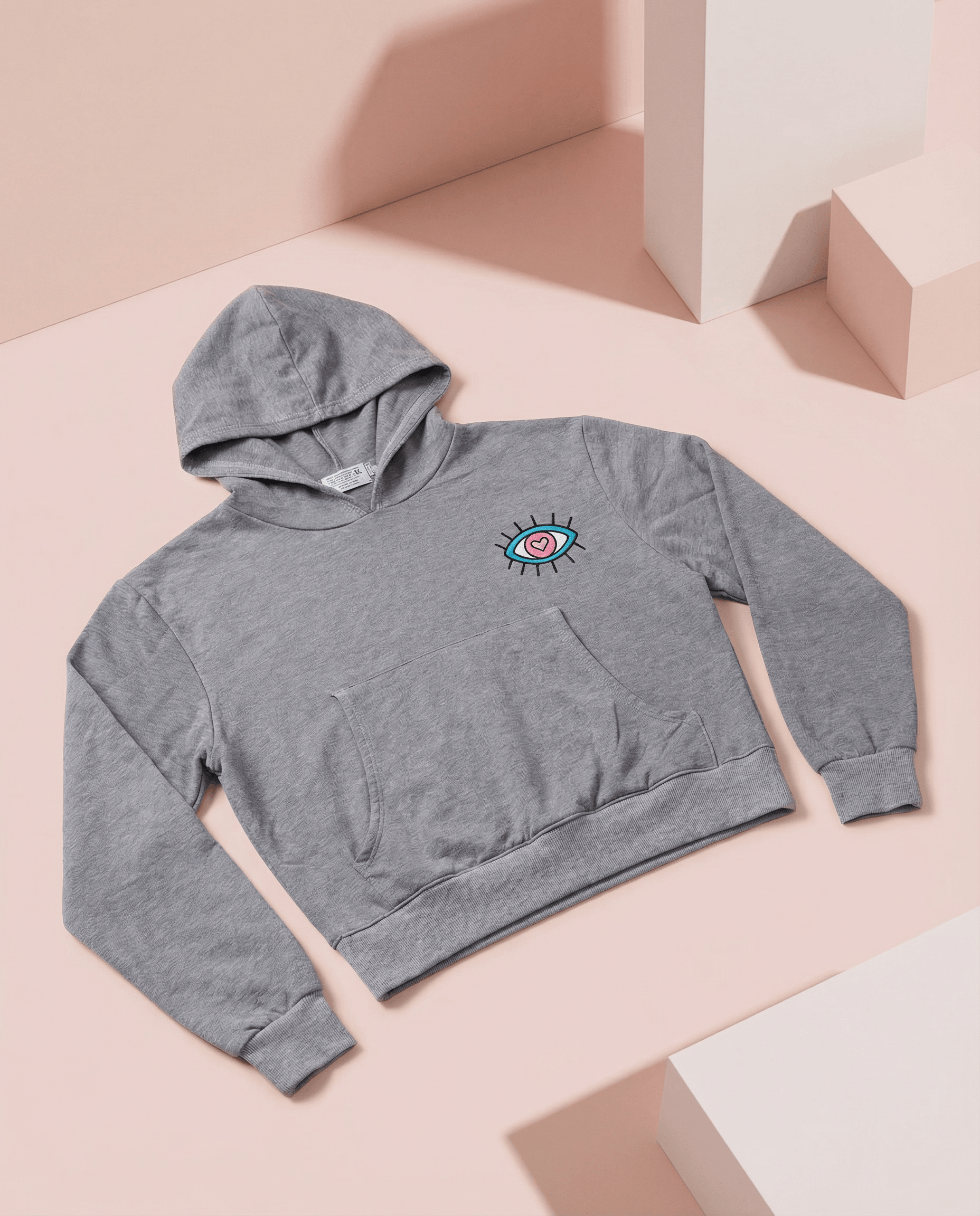 Eveye Sweatshirt Grey - SoSo Dressed