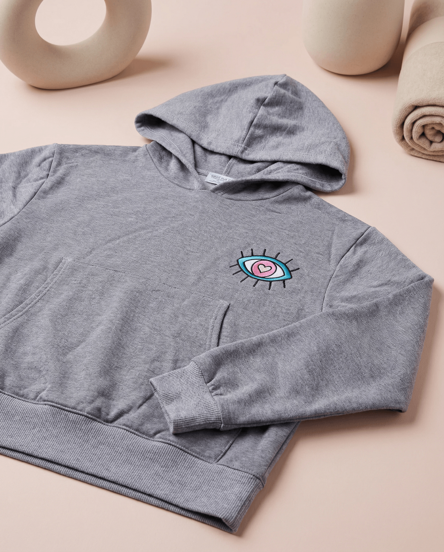 Eveye Sweatshirt Grey - SoSo Dressed