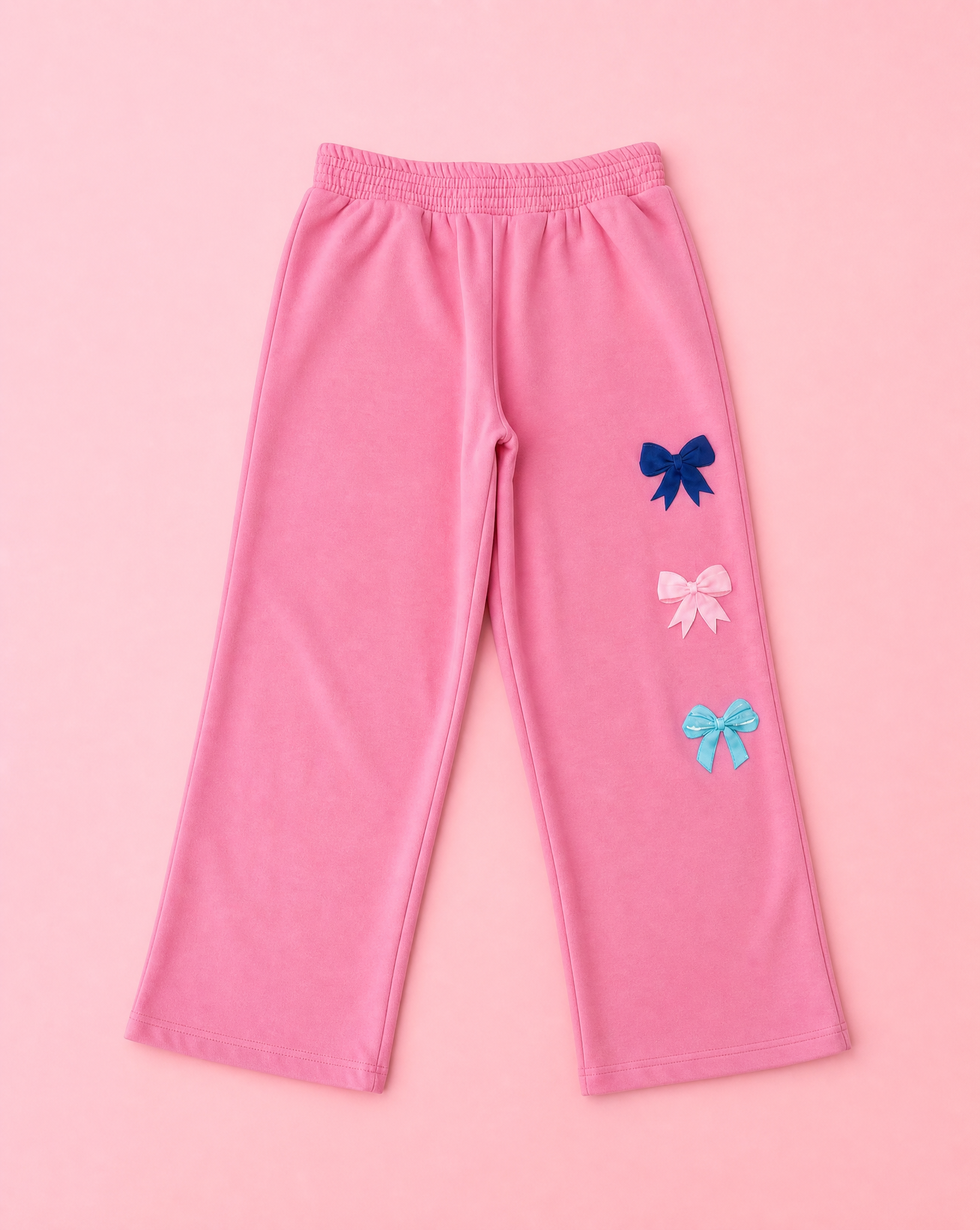 Firehouse Bow Trio Neon Pink Sweatpants