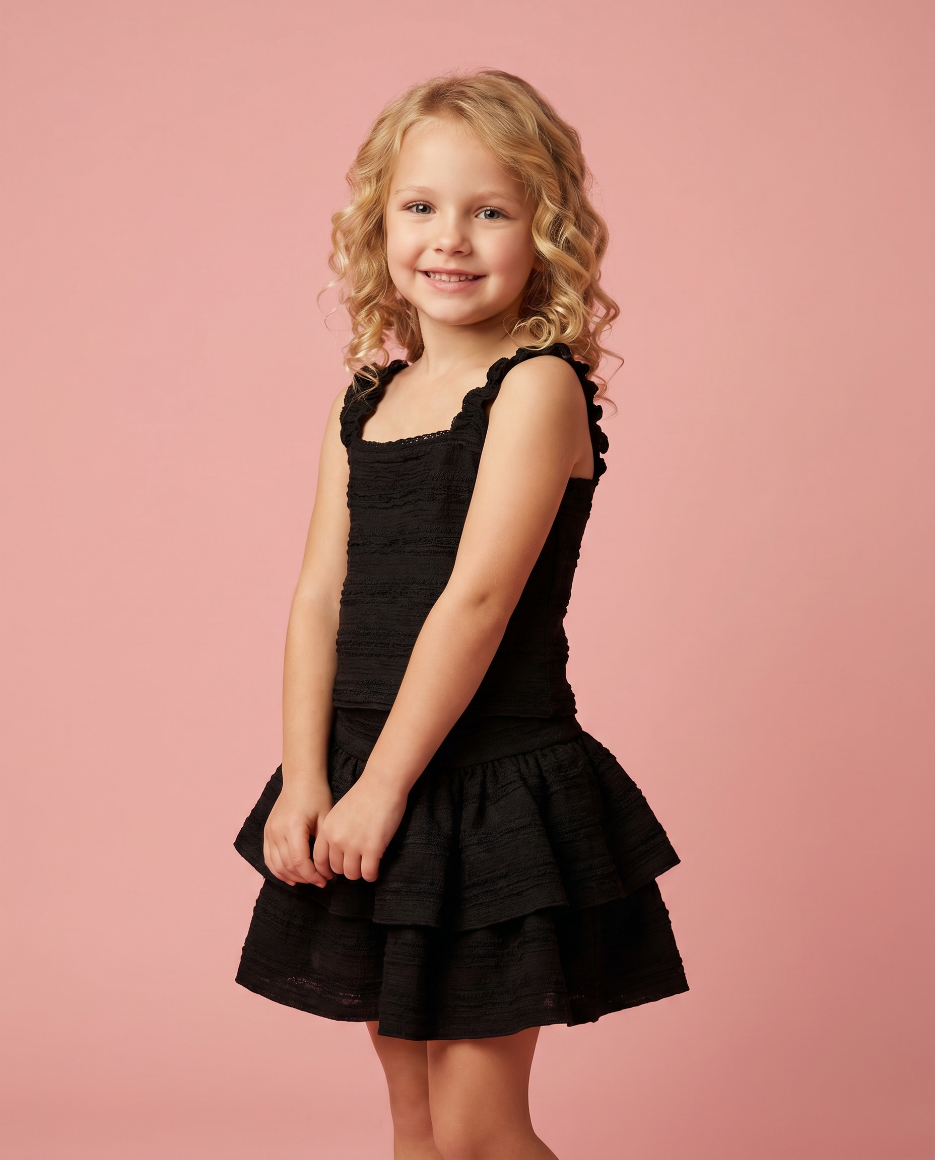 Fortune Lace Skirt Black