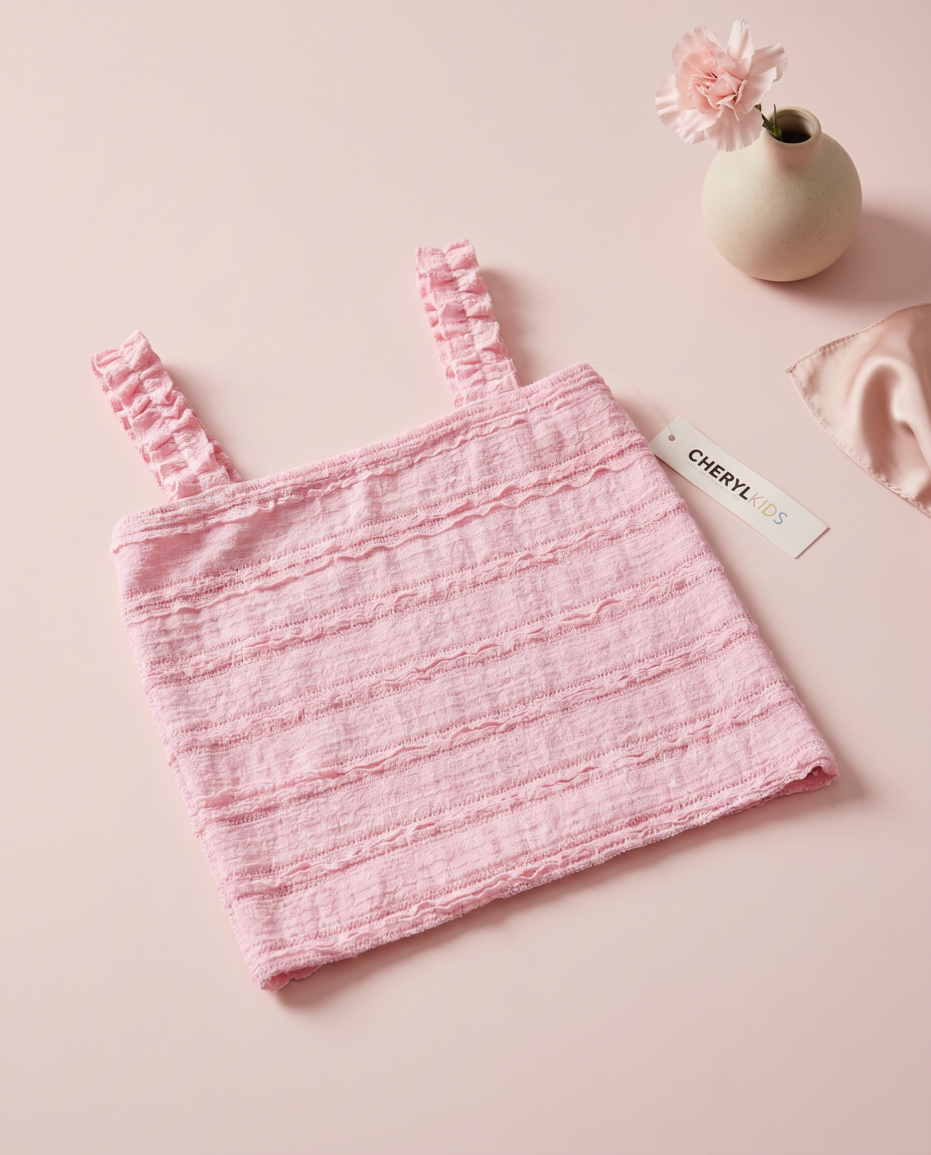 Fortune Lace Top Pink