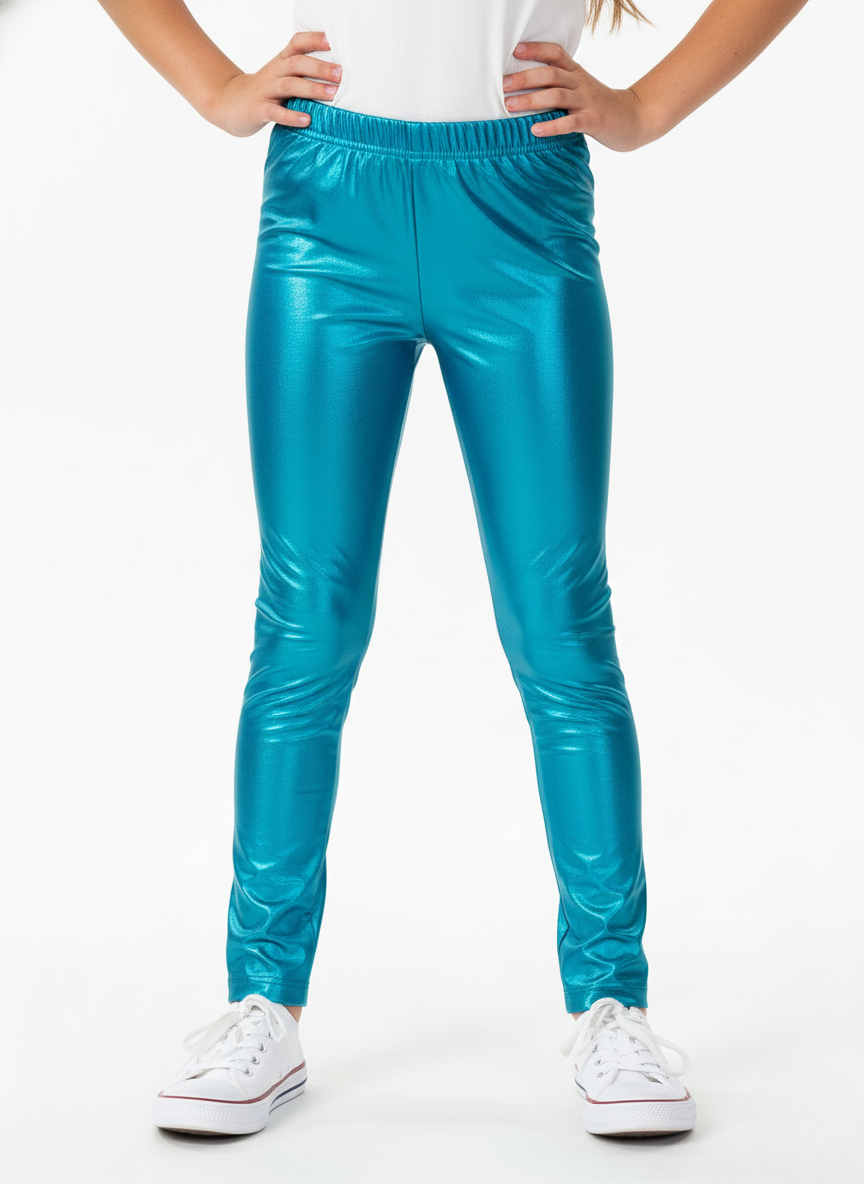 Rock Candy Turquoise Leggings - SoSo Dressed
