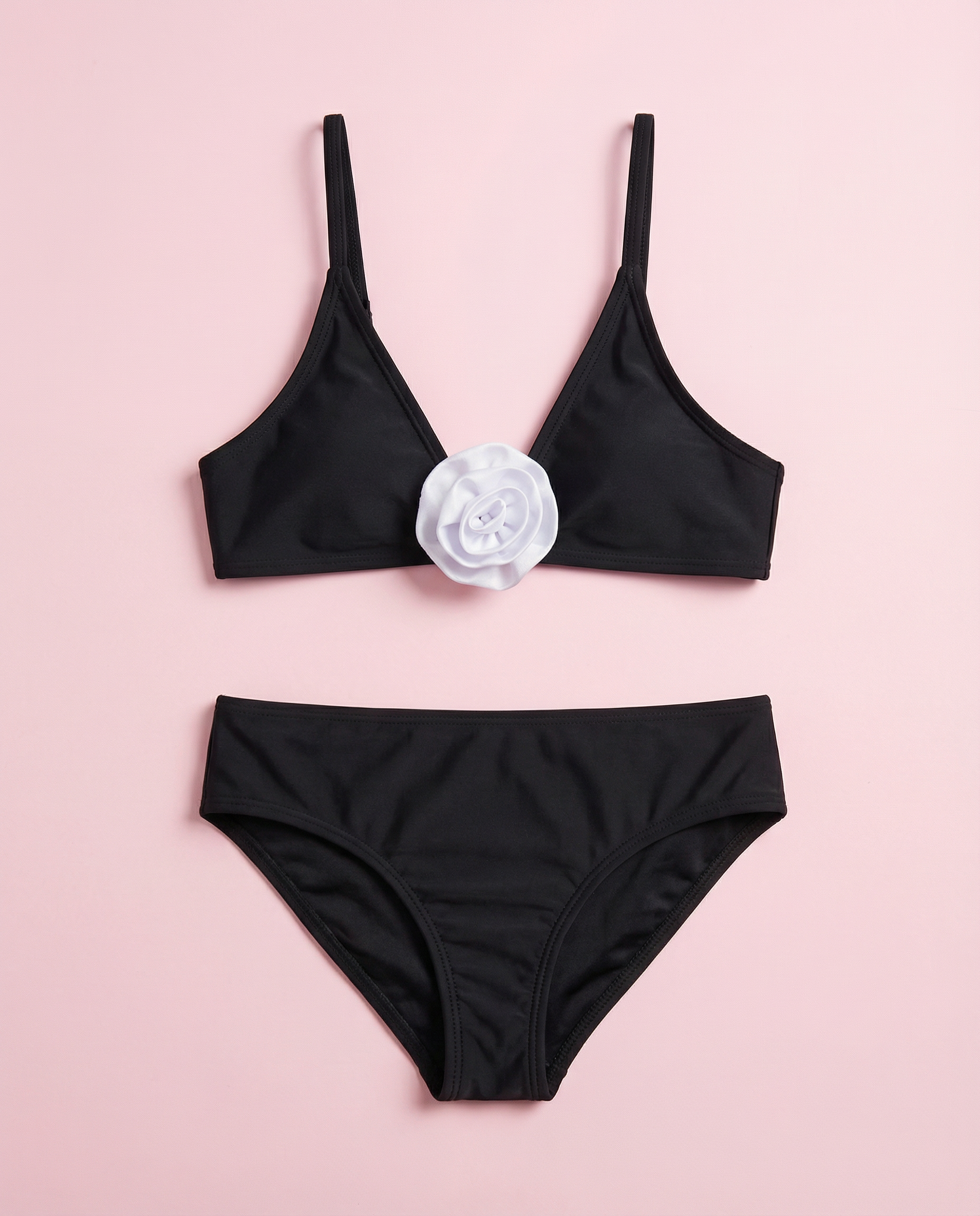 Limeapple Rosie Rosette Bikini Swimsuit - SoSo Dressed