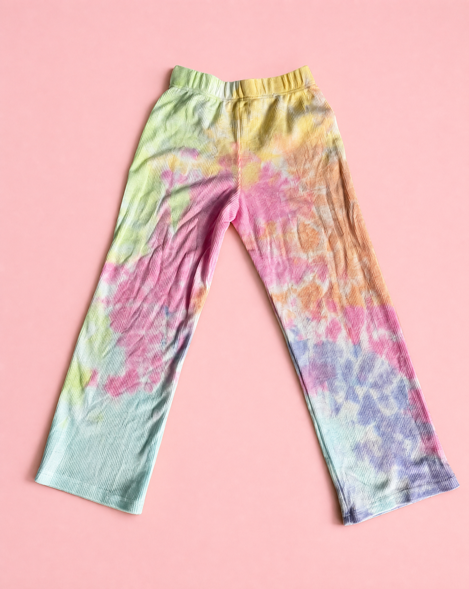 Girls Tie Dye Thermal Hoodie & Pant Set