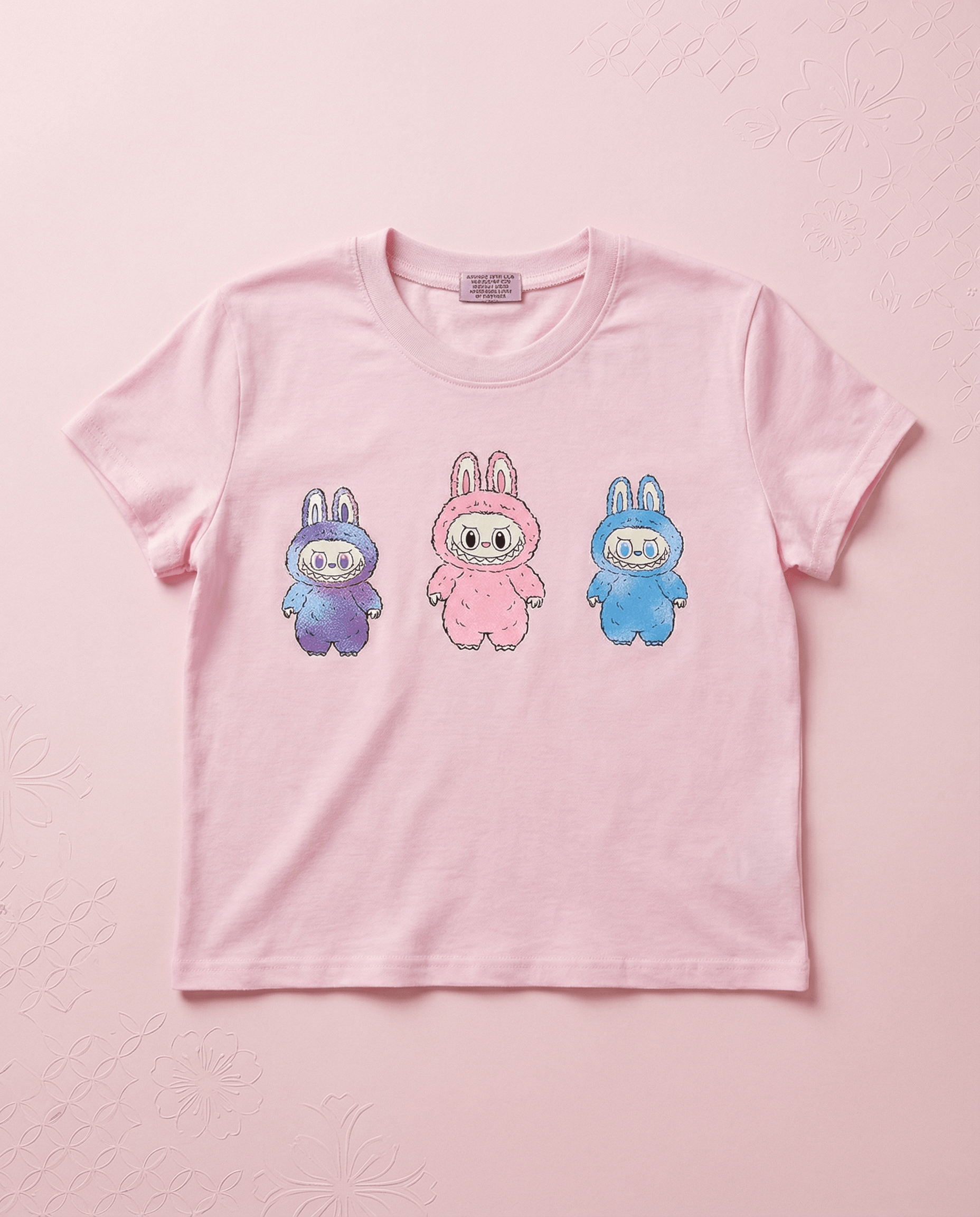 Labubu S/S Tee Ice Pink - SoSo Dressed