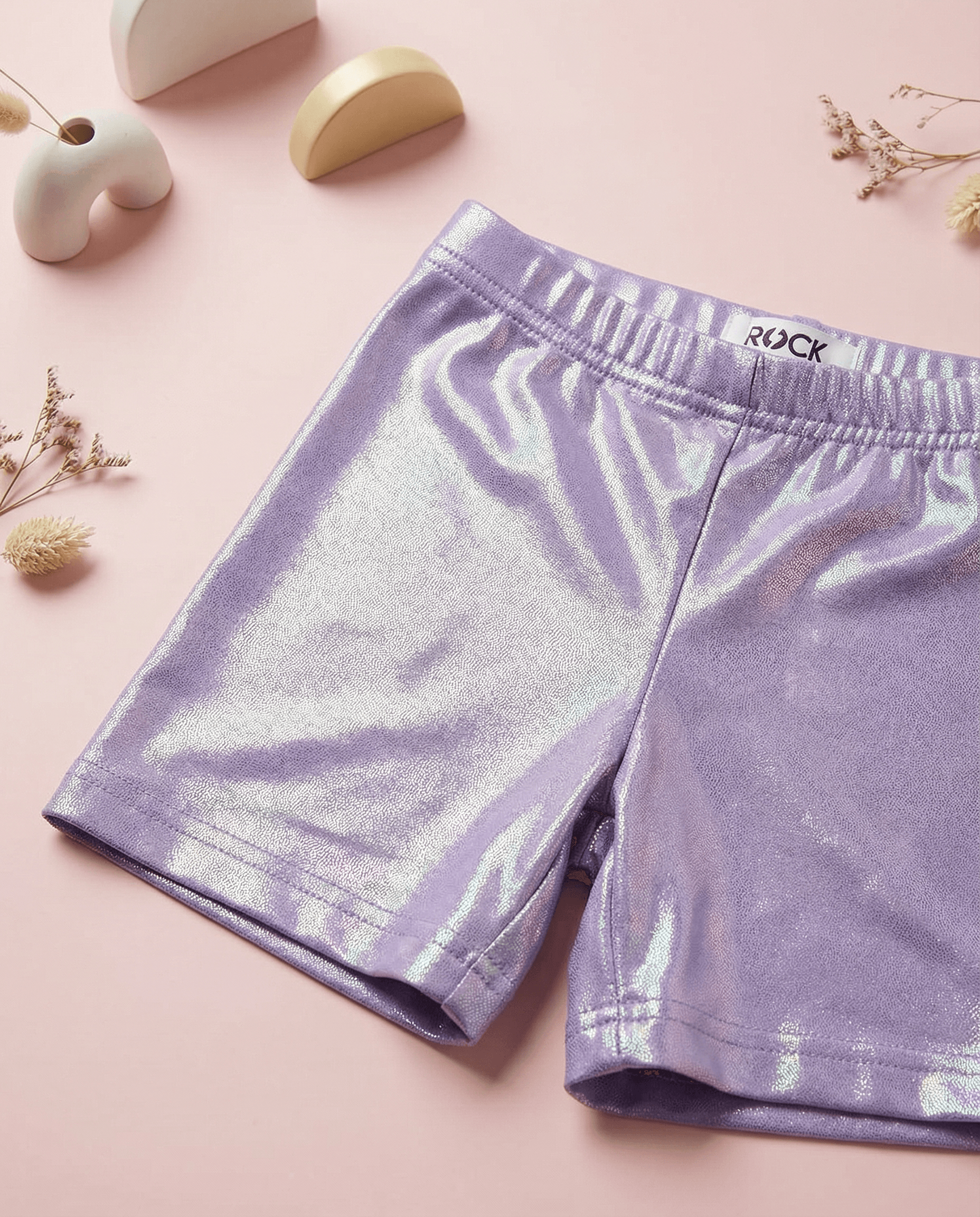 Lavender Bike Shorts - SoSo Dressed