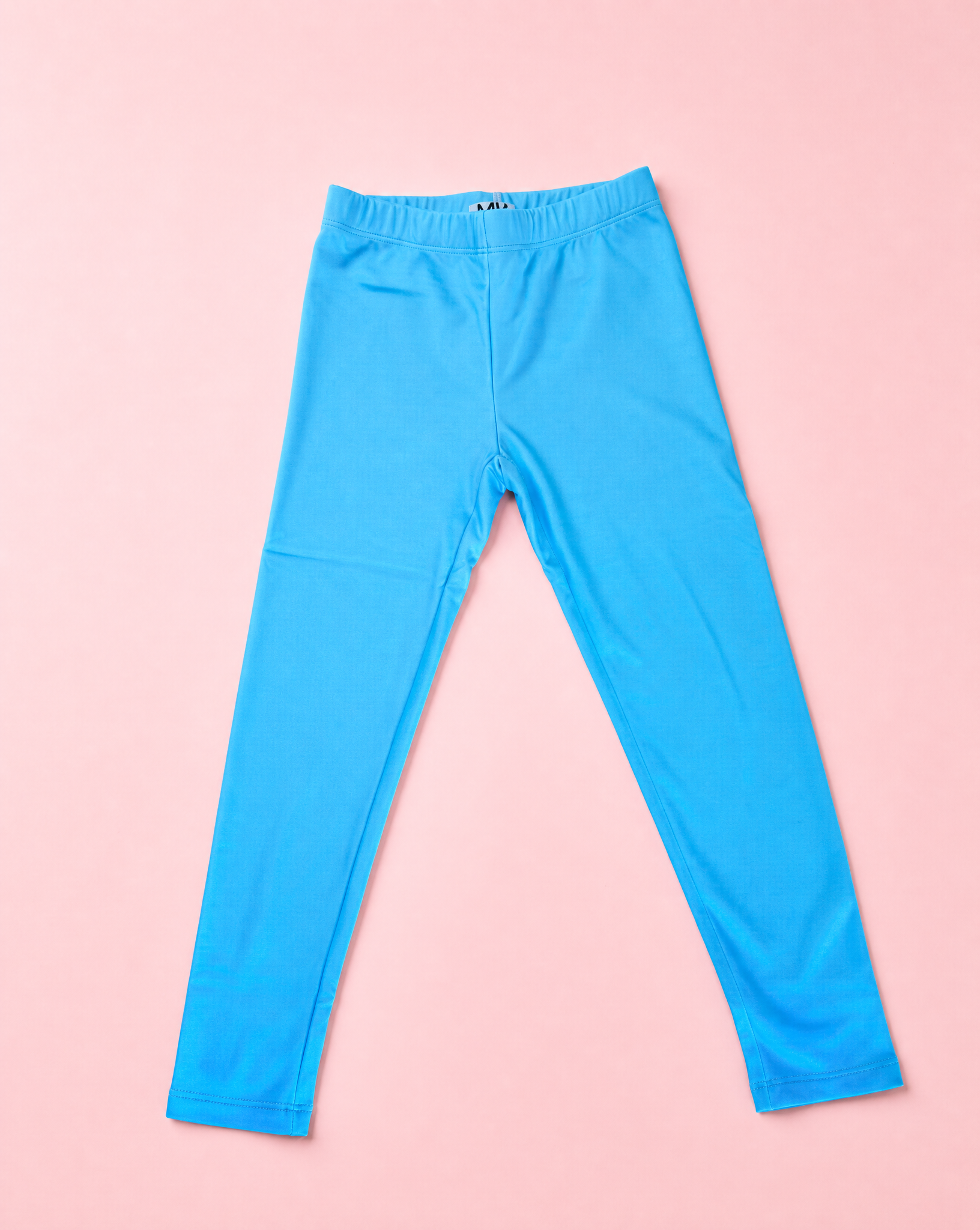 Girls Blue Eyelash Sweater & Ombre Leggings Set