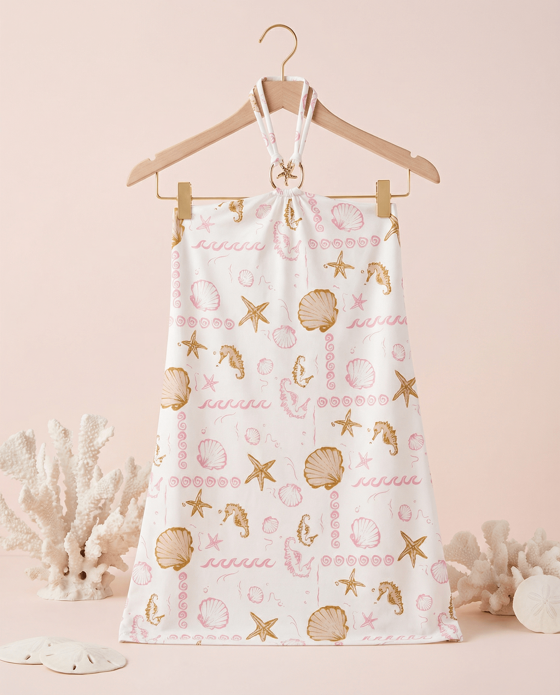 Pink Sea Treasure Dress - SoSo Dressed