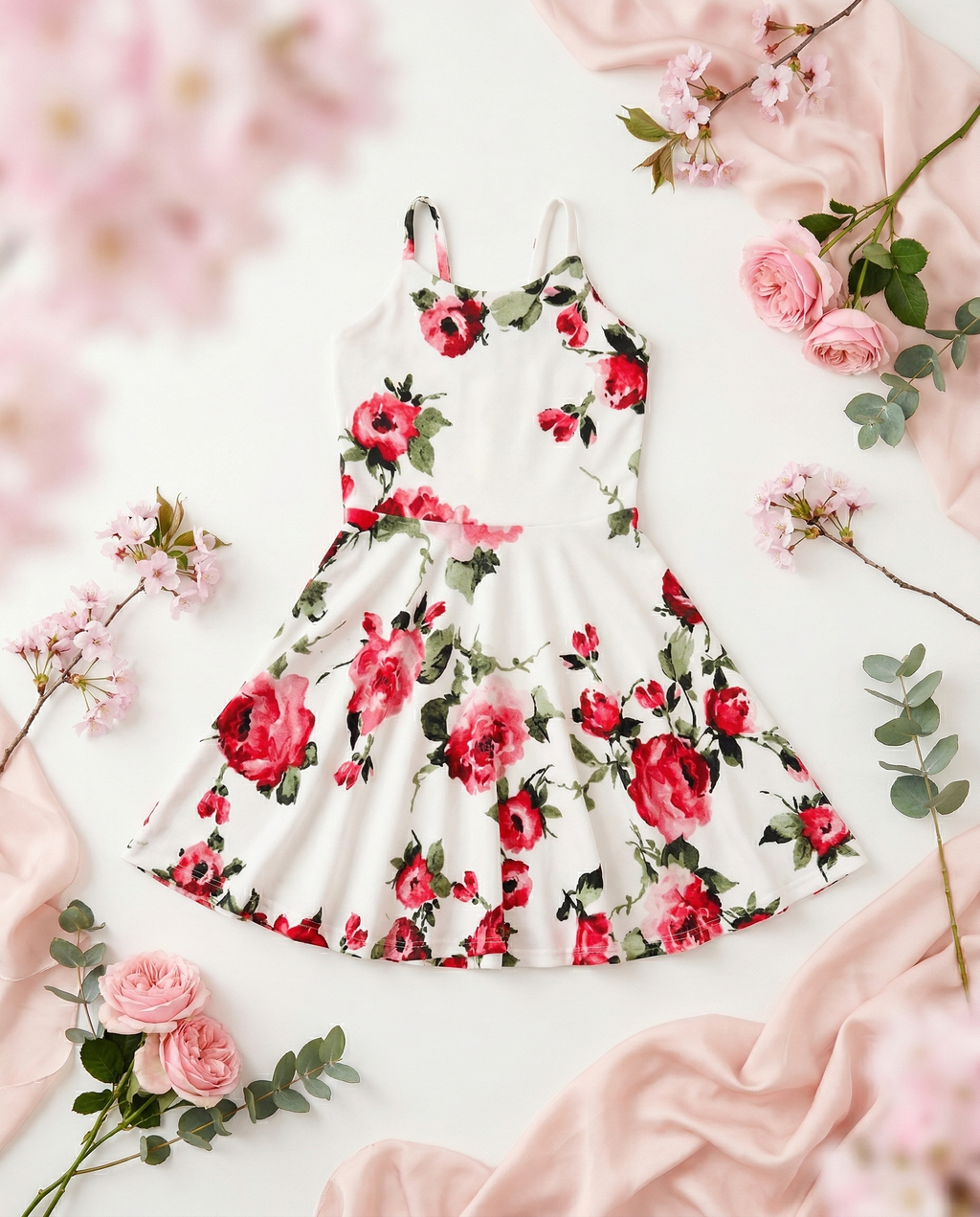 cute short flowy dresses Rose Garden Sundress