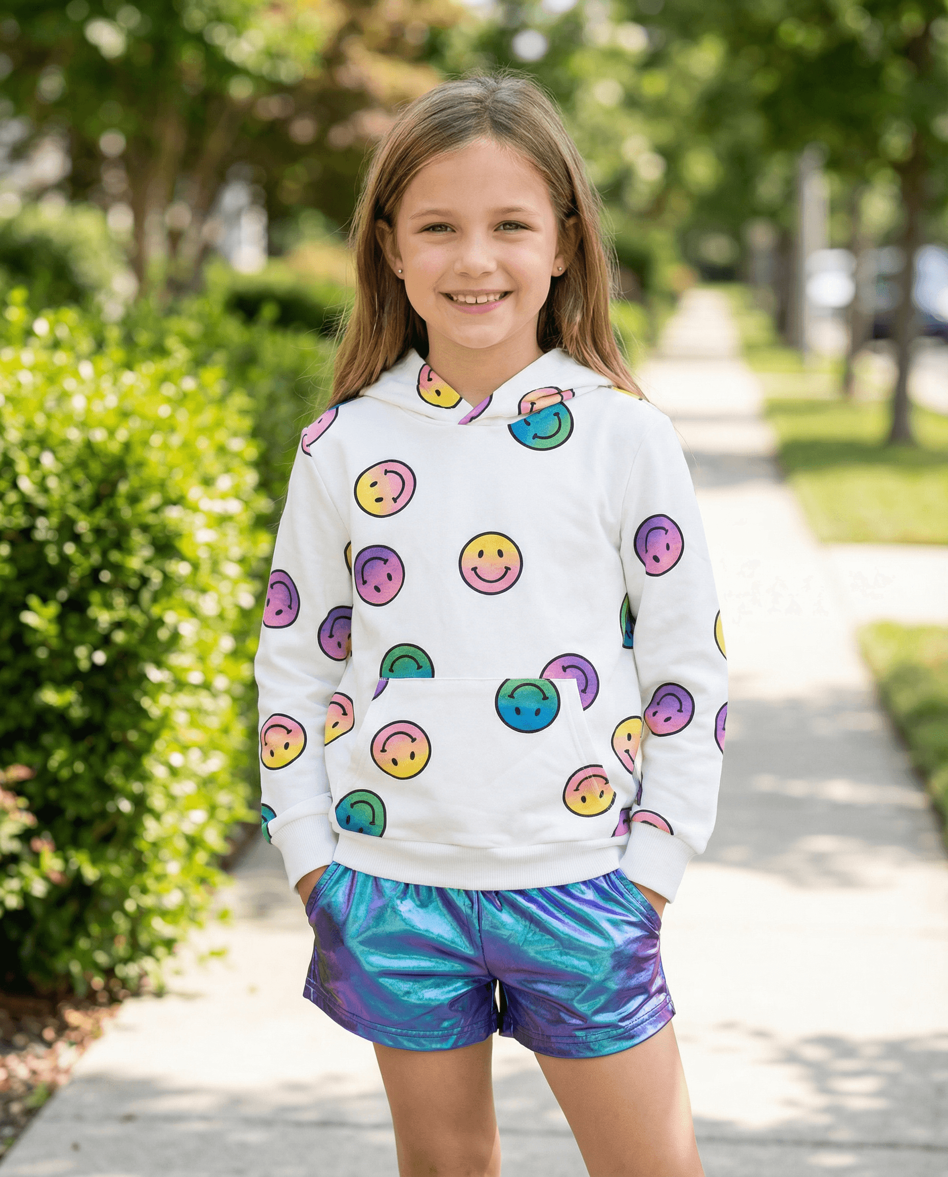 Smiley Sweatshirt - SoSo Dressed