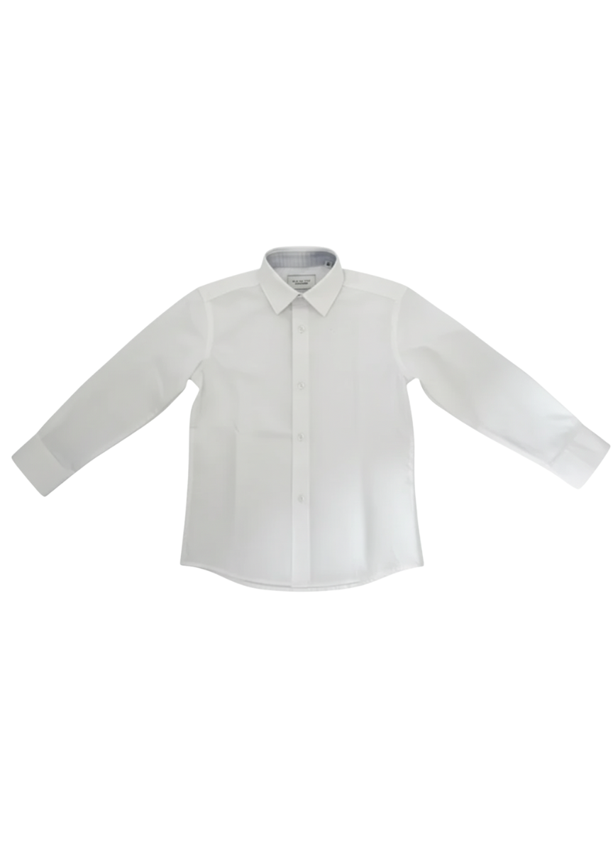 Cloudcloth Button-Down Long Sleeve Shirt - White