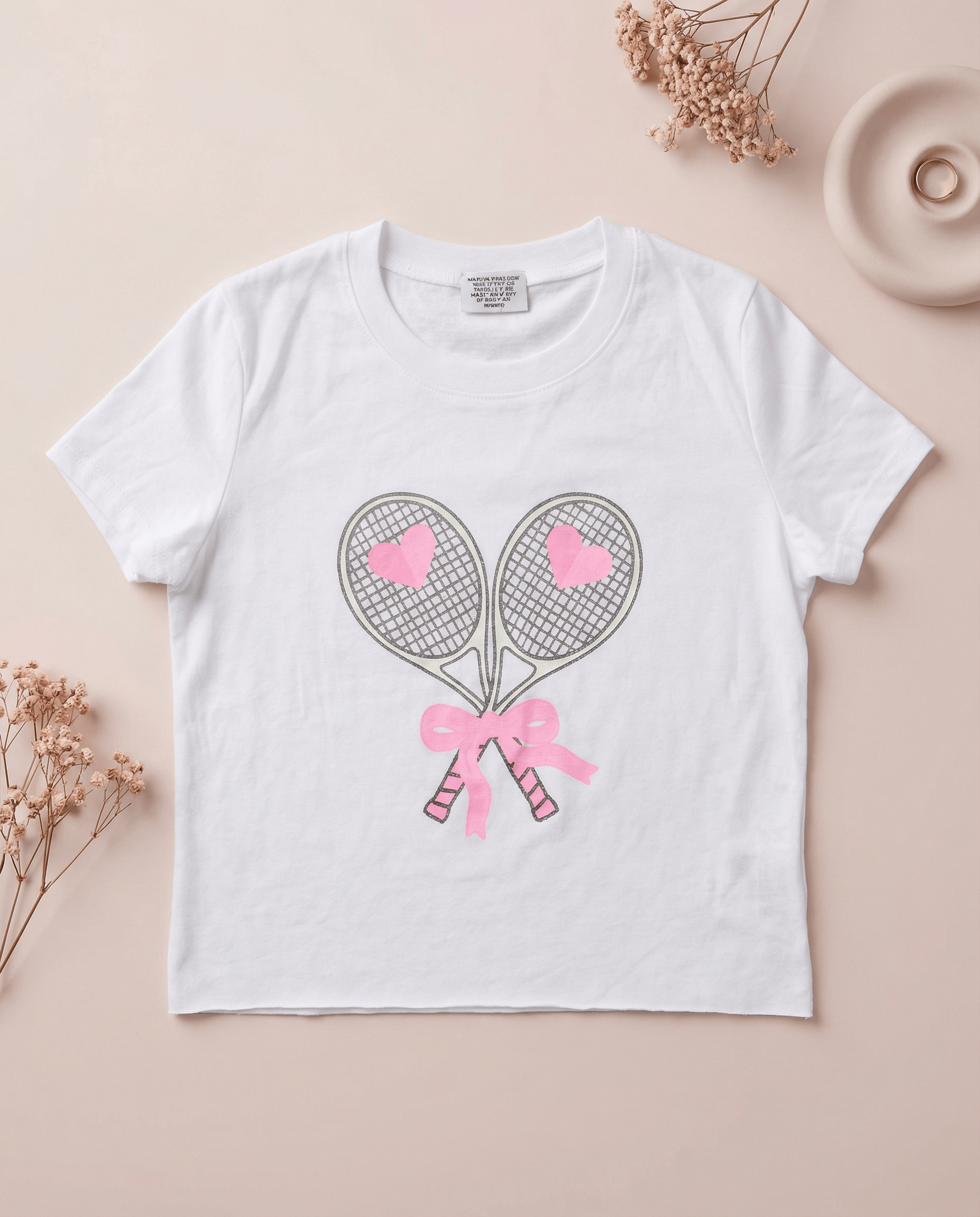Tennis Bow Tee Clay - SoSo Dressed