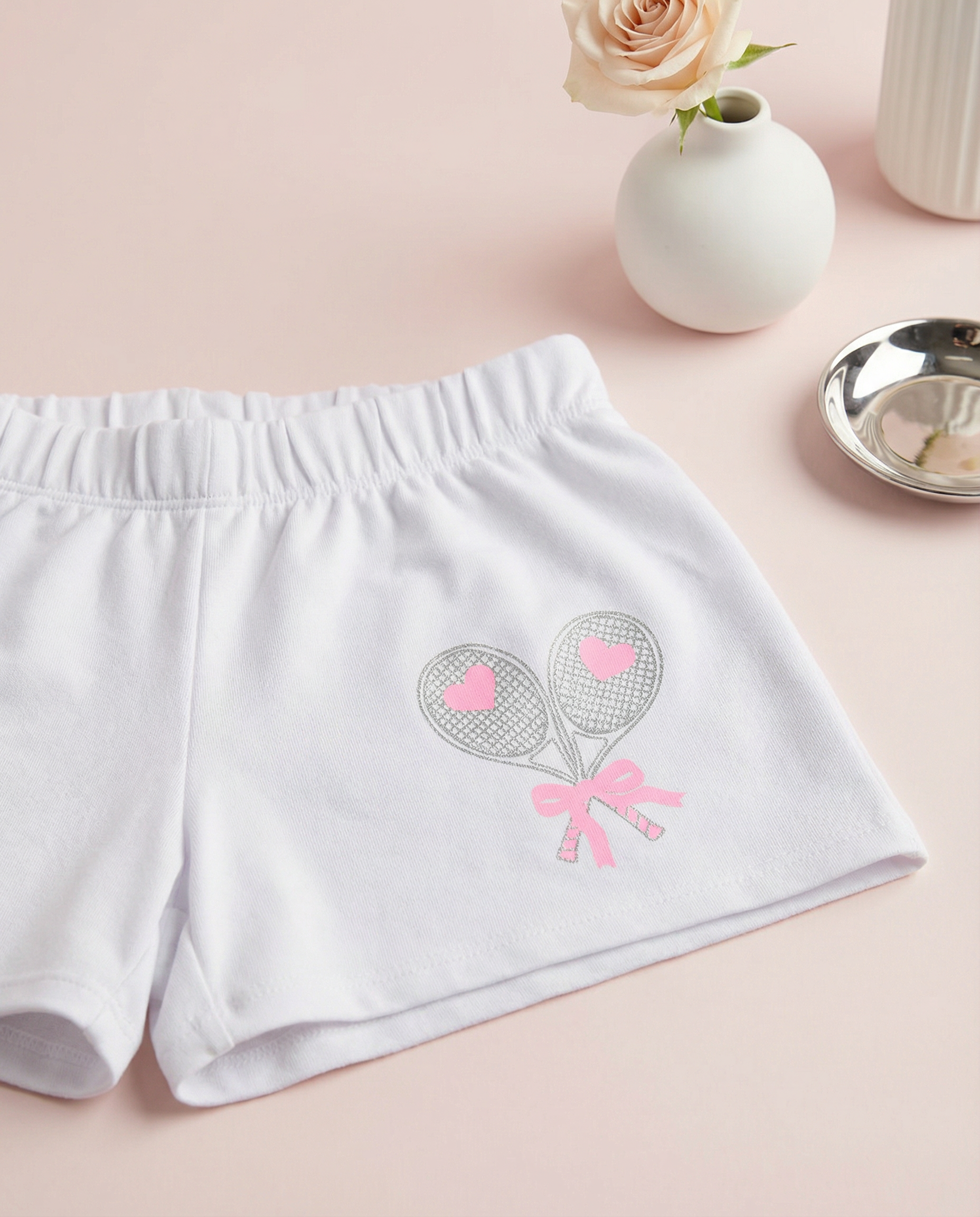 Tennis Bow Shorts Clay