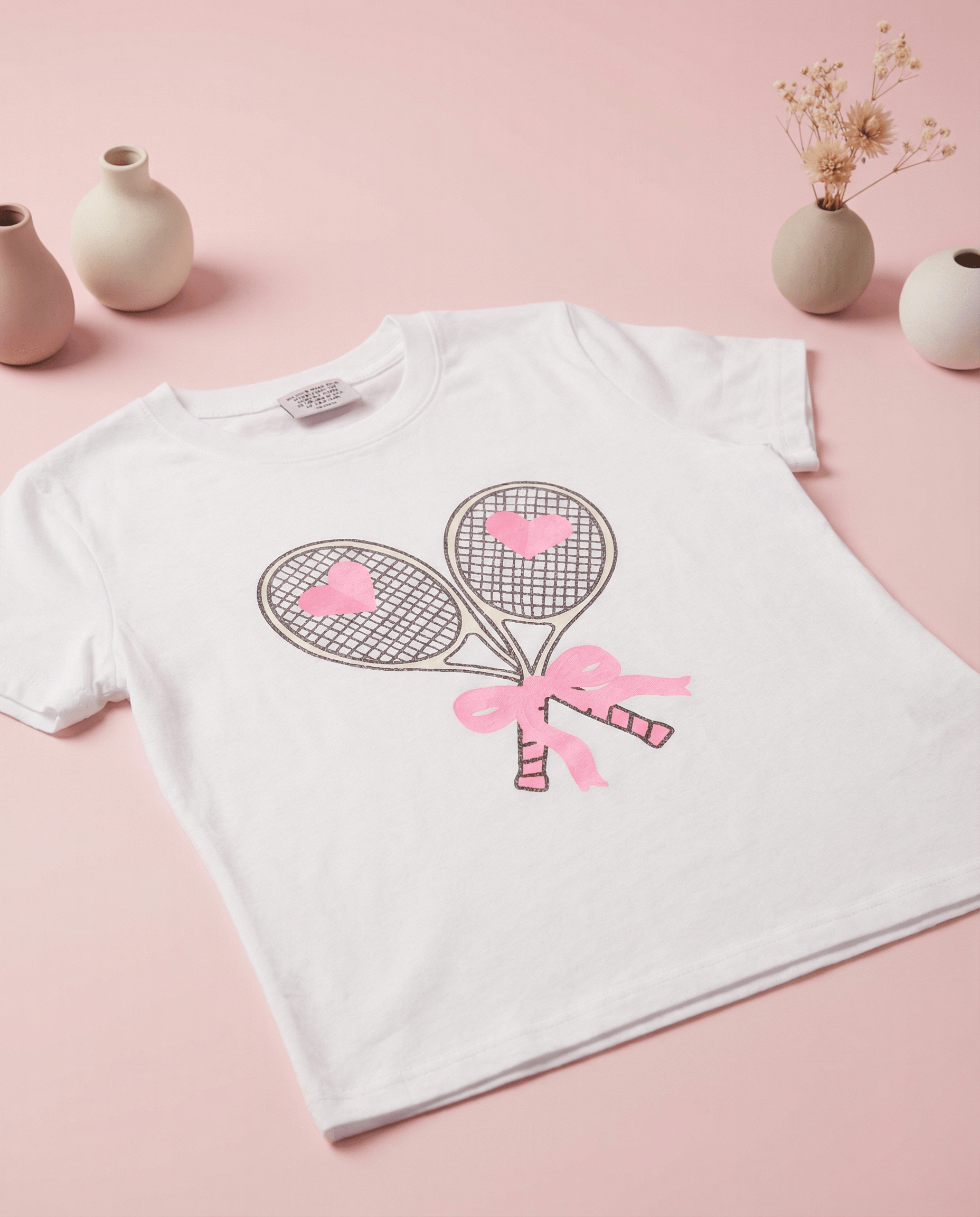 Tennis Bow Tee Clay - SoSo Dressed