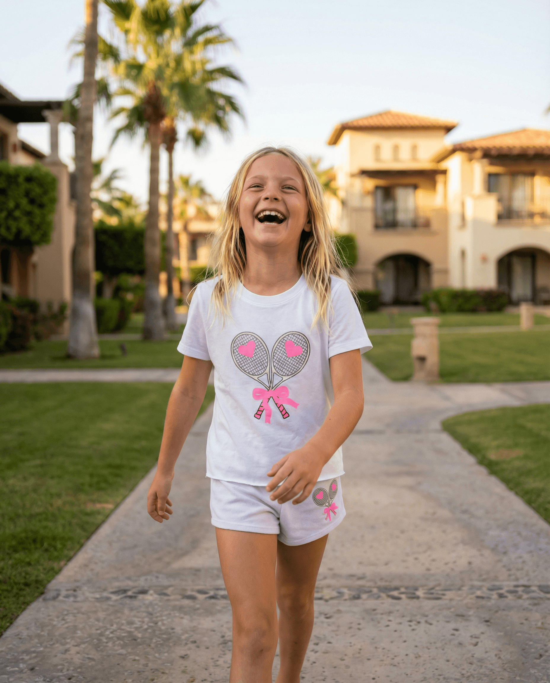 Tennis Bow Tee Clay - SoSo Dressed