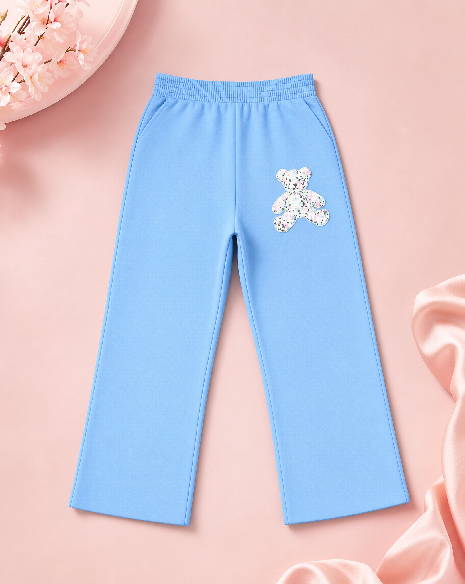 Firehouse Disco Bear Ice Blue Sweatpants