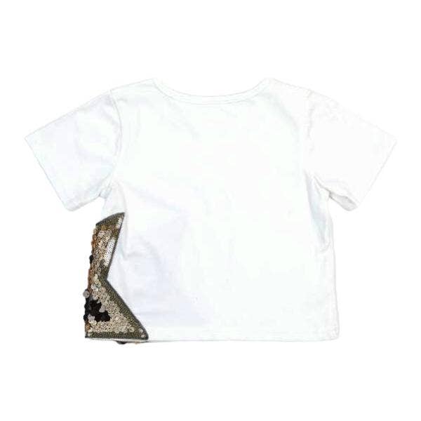 Doe A Dear Star Sequin Tee A7081202 - SoSo Dressed