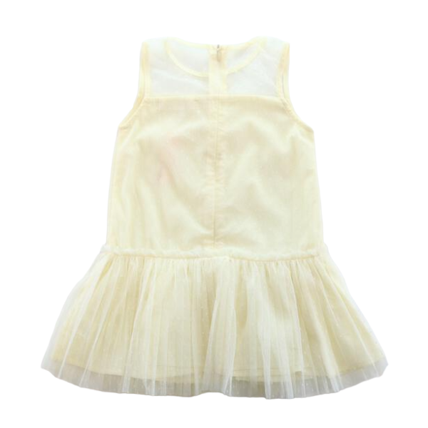 Doe A Dear Dot Mesh Dress Pink - SoSo Dressed