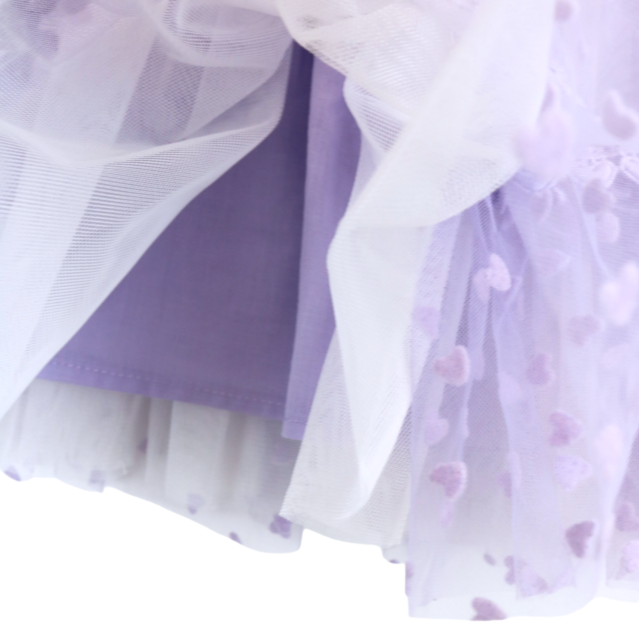 Doe A Dear Velvet Heart Mesh Tutu S1515109-B