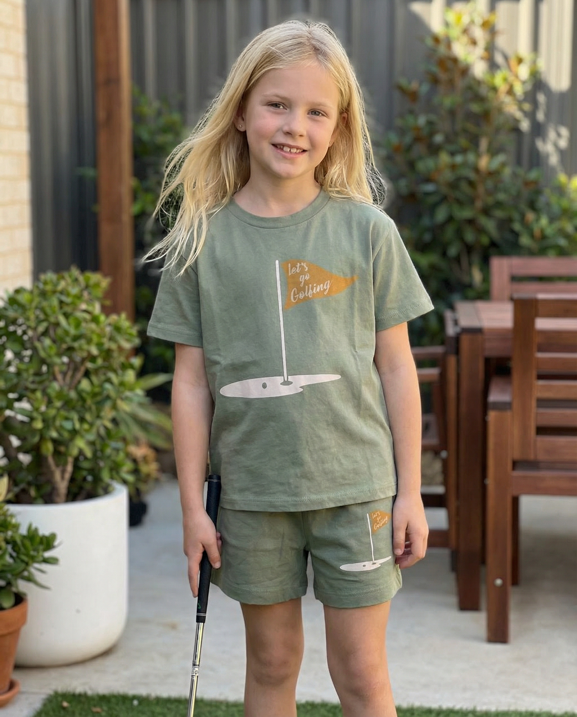 On the Green Vintage Cotton Shorts - SoSo Dressed