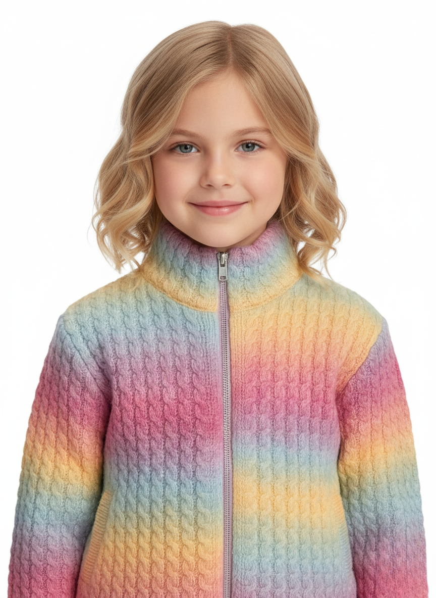 MIA NY Sweater Jacket Multi Color - SoSo Dressed