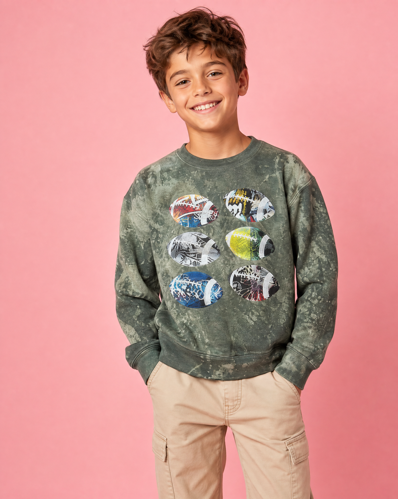 Boys Football Sweatshirt
