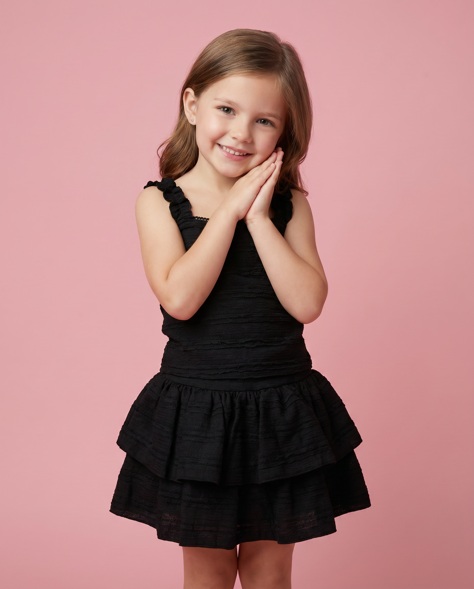 Fortune Lace Top Black