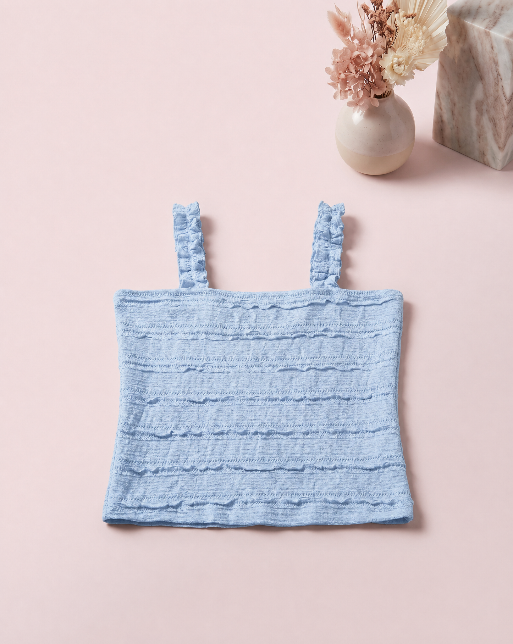 Fortune Lace Top Blue