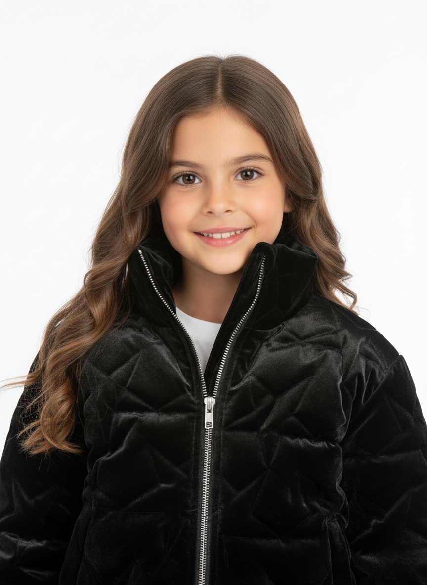 MIA NY Puff Jacket Black - SoSo Dressed