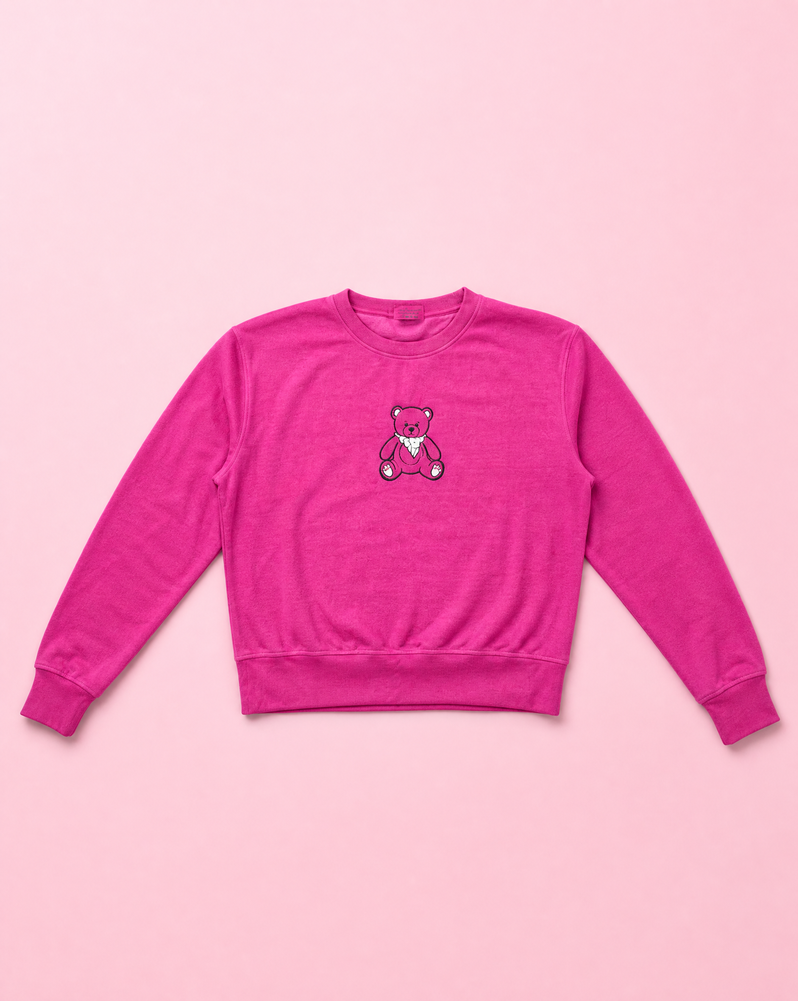 Girls Berry Teddy Bear Fleece Set