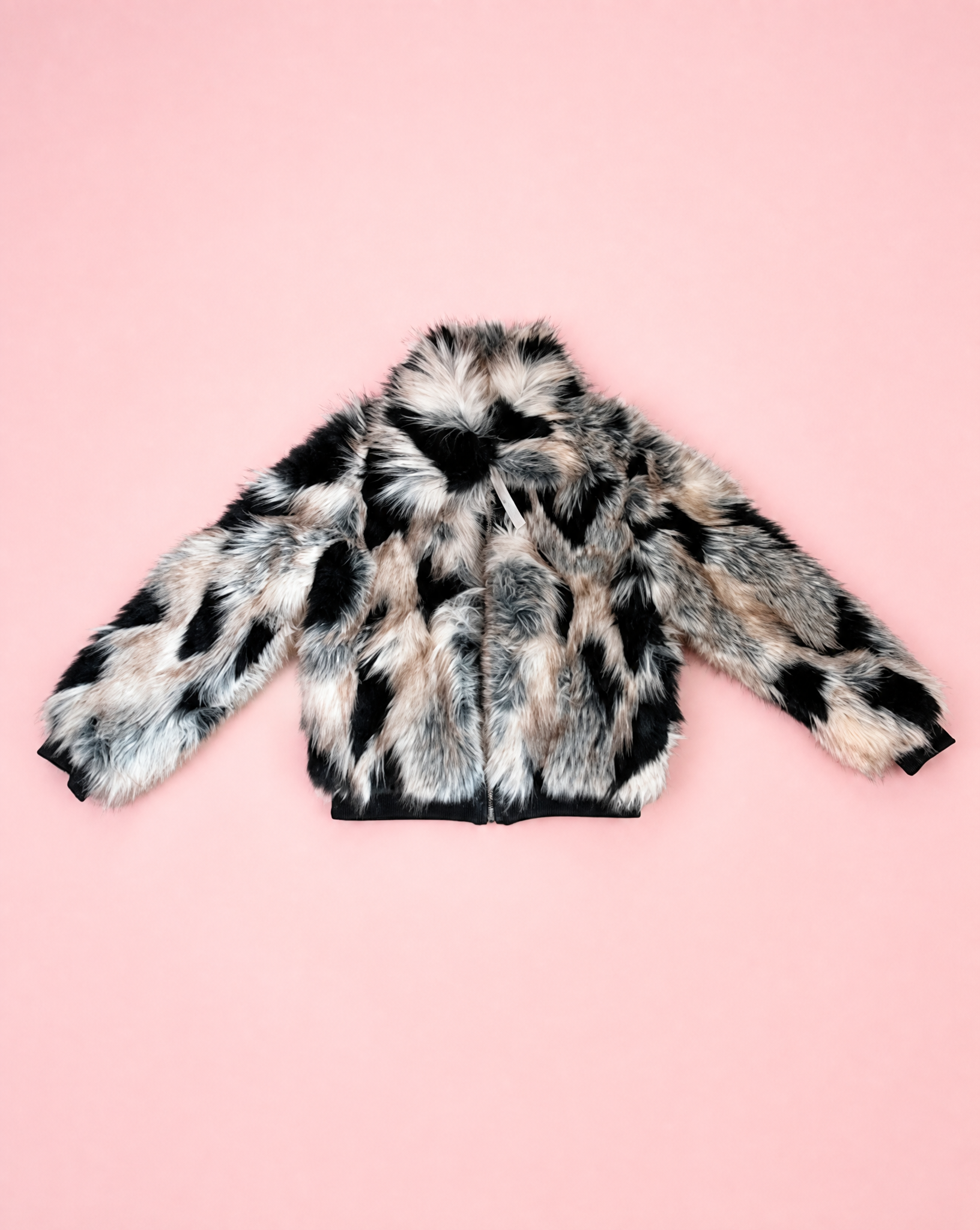 Girls Brown Lux Jacket