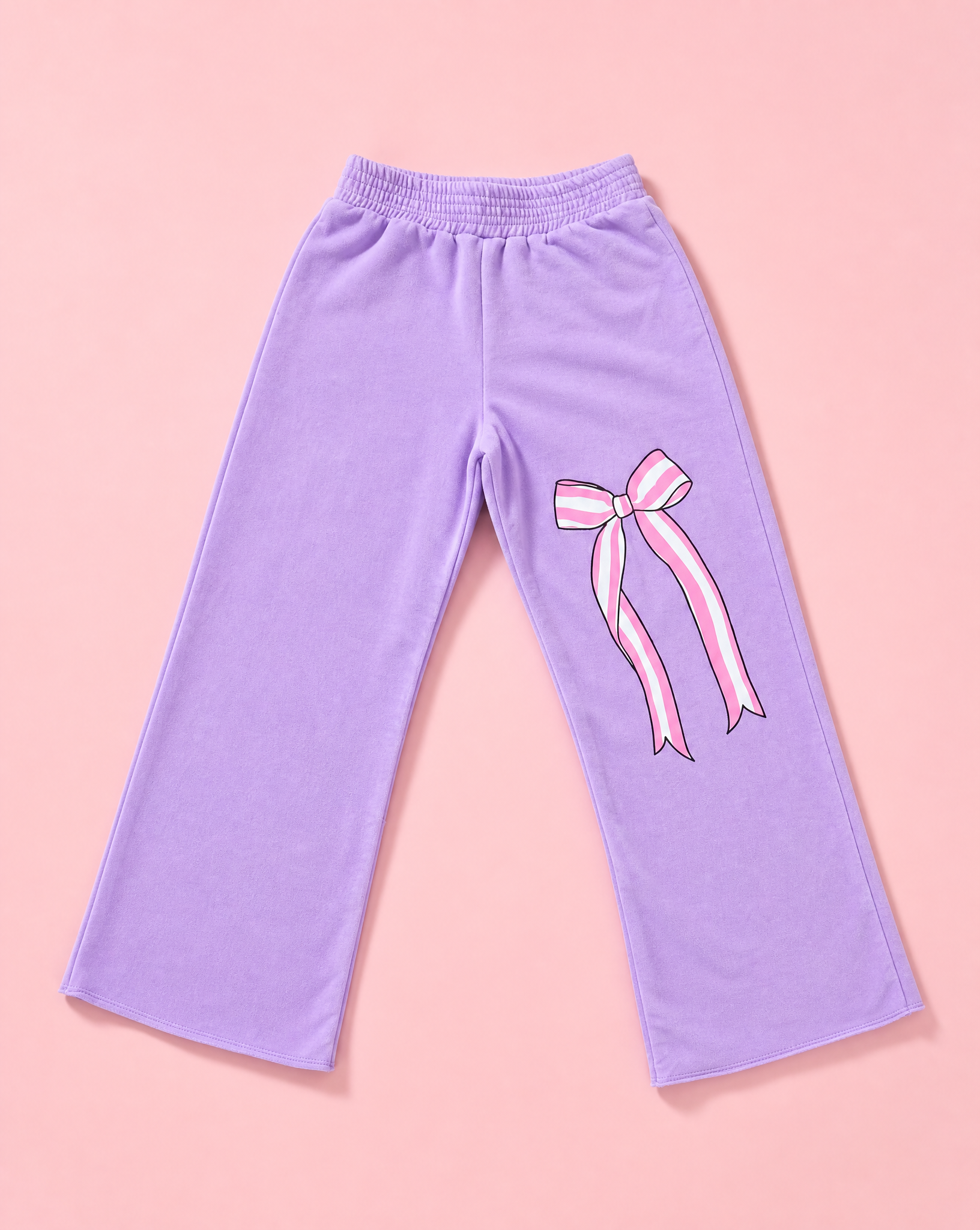 Pink Bow Grape Hoodie & Sweatpant Set