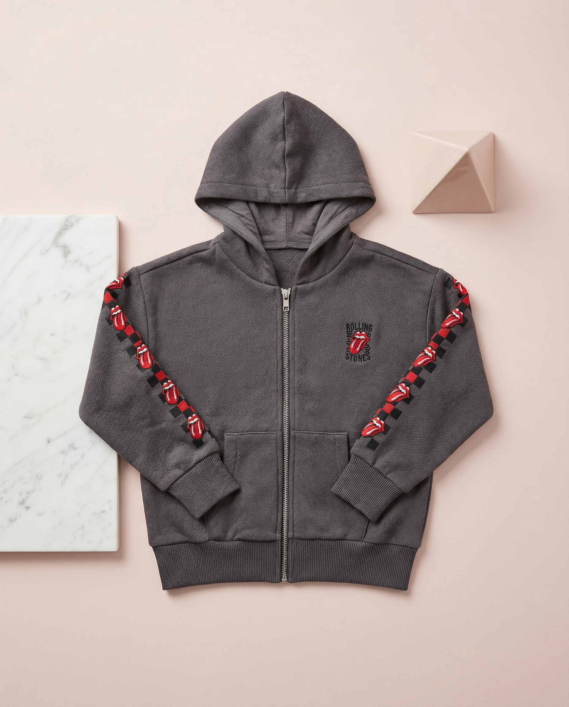 Rolling Stones Cotton Terry Hoodie