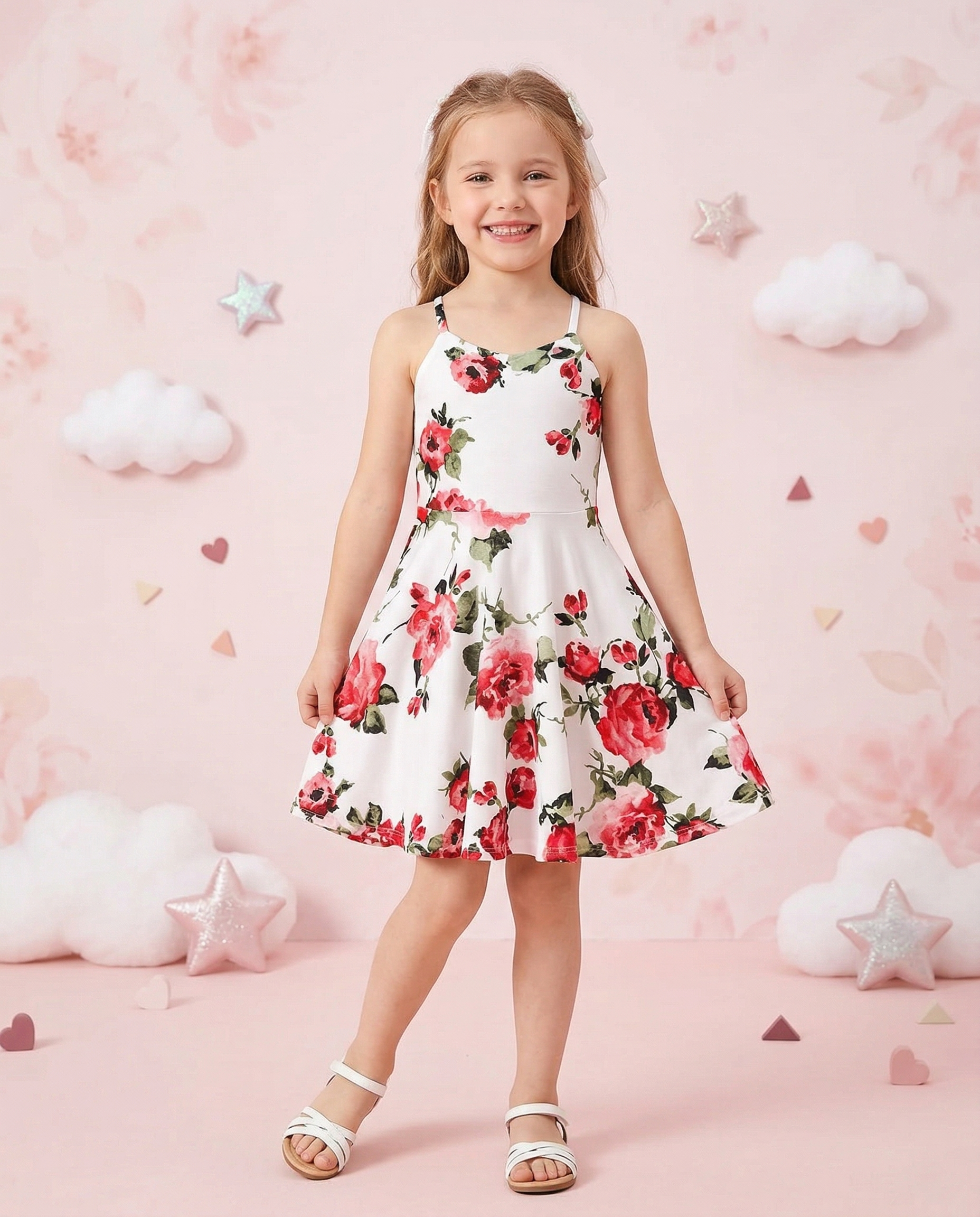 Rose Garden Sundress - SoSo Dressed