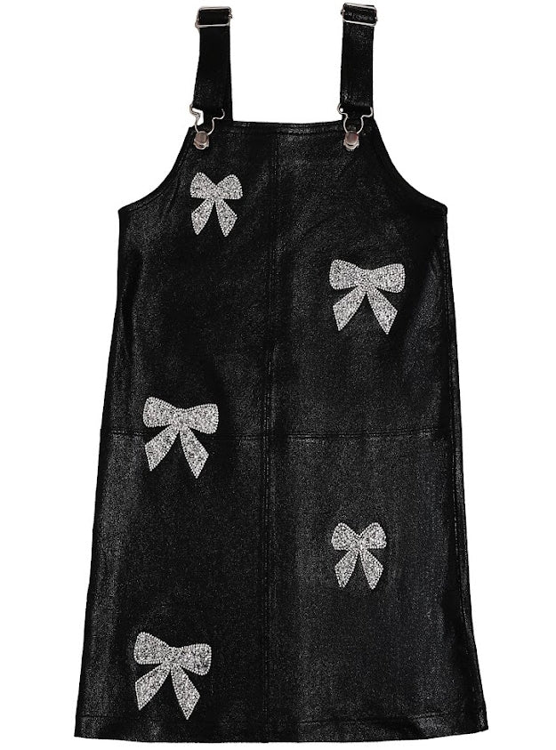 MIA NY Bow Jumper Dress Black