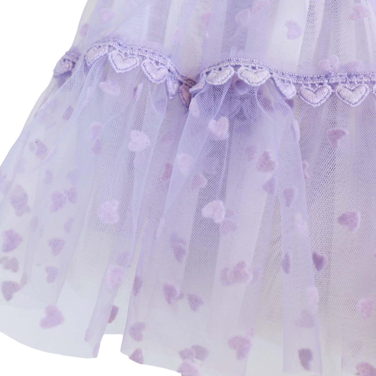 Doe A Dear Velvet Heart Mesh Tutu S1515109-B