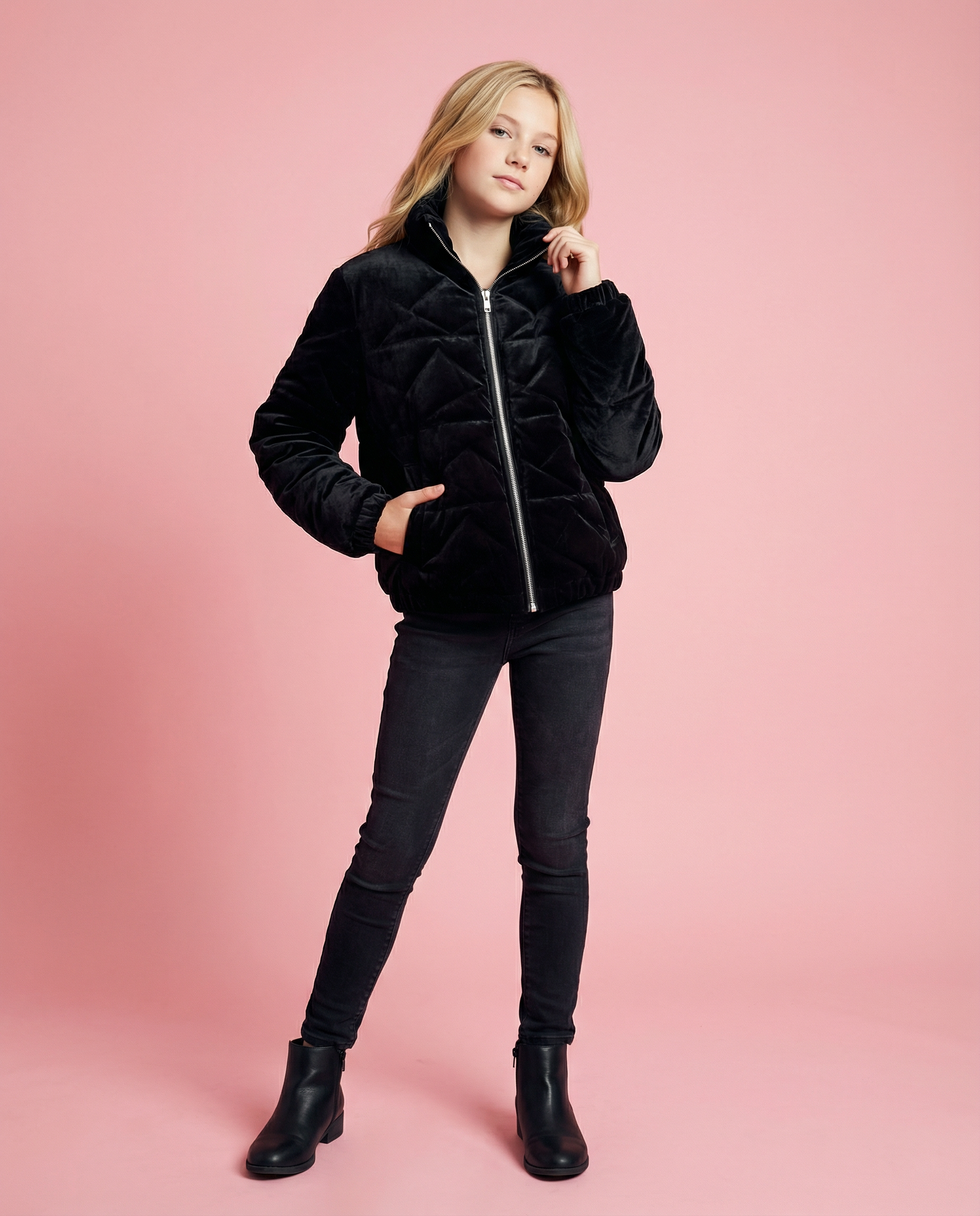 MIA NY Puff Jacket Black