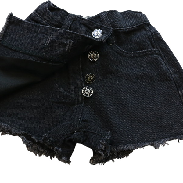 Doe A Dear Front Wrap Denim Shorts S3015122
