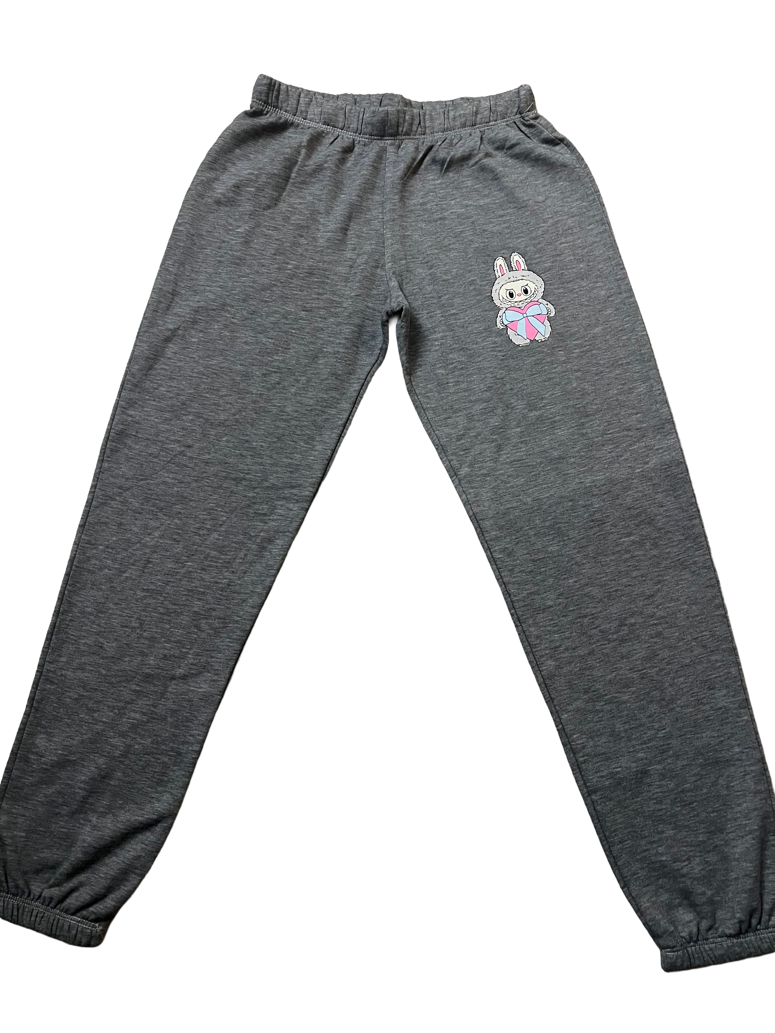 Firehouse Labubu Single Sweatpants Heather Grey